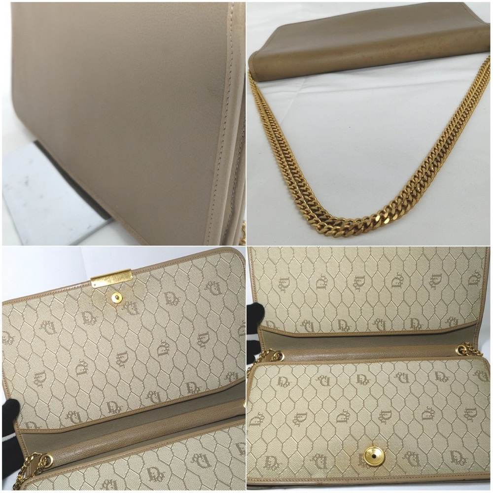 CHRISTAIN DIOR BEIGE SHOULDER BAG - Picture 5 of 7